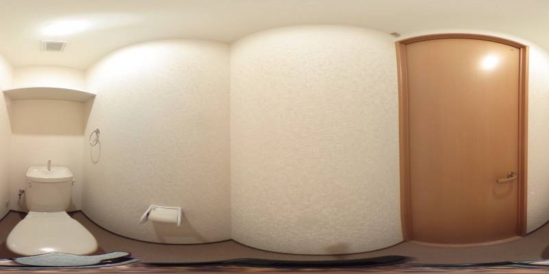 パノラマ画像トイレ