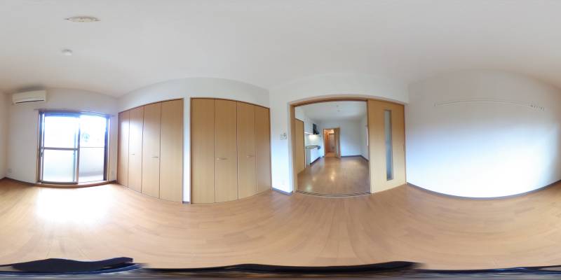 パノラマ画像洋室