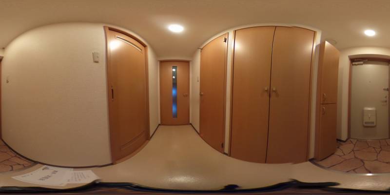 パノラマ画像玄関