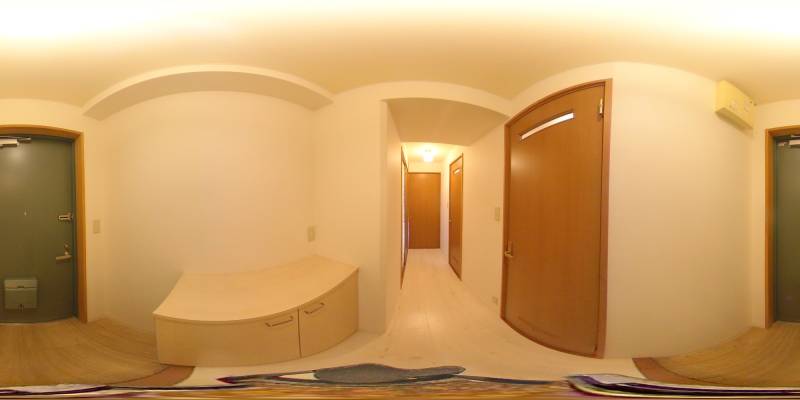 パノラマ画像玄関