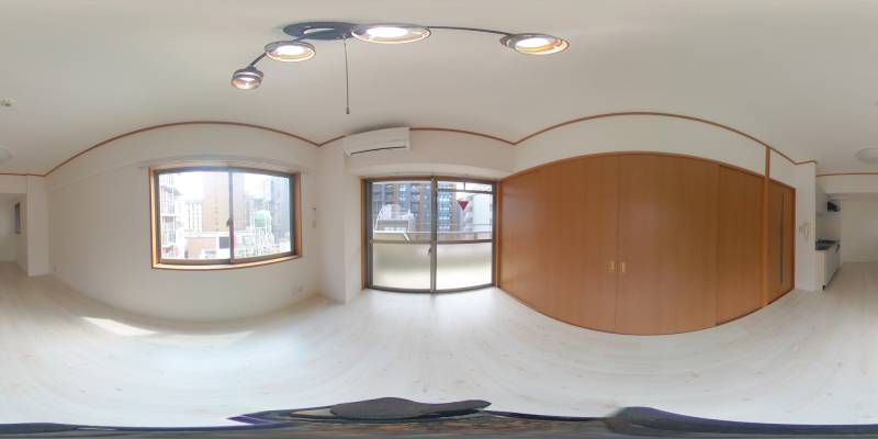 パノラマ画像リビング