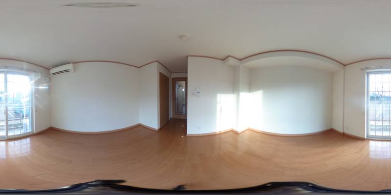 パノラマ画像洋室