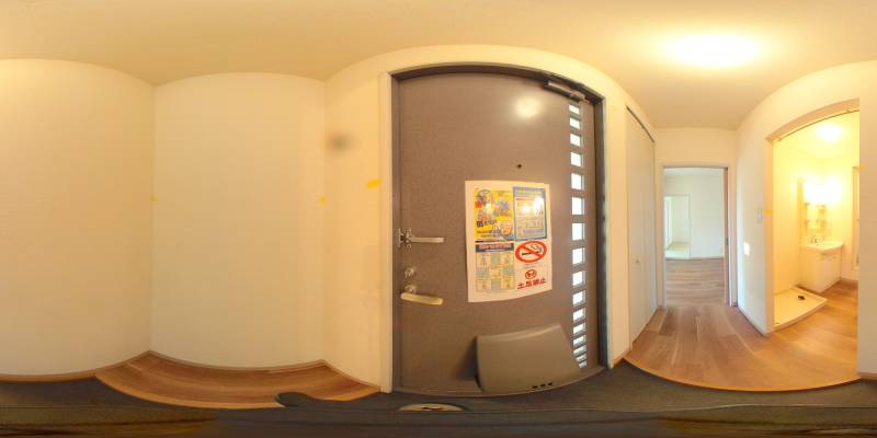 パノラマ画像玄関