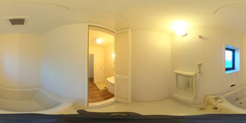 パノラマ画像バスルーム