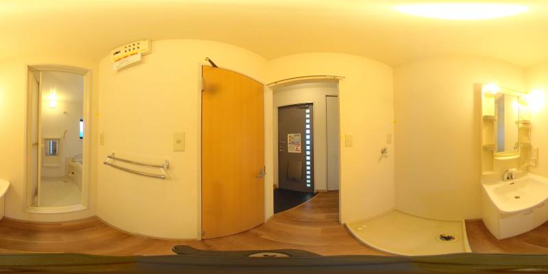 パノラマ画像洗面所