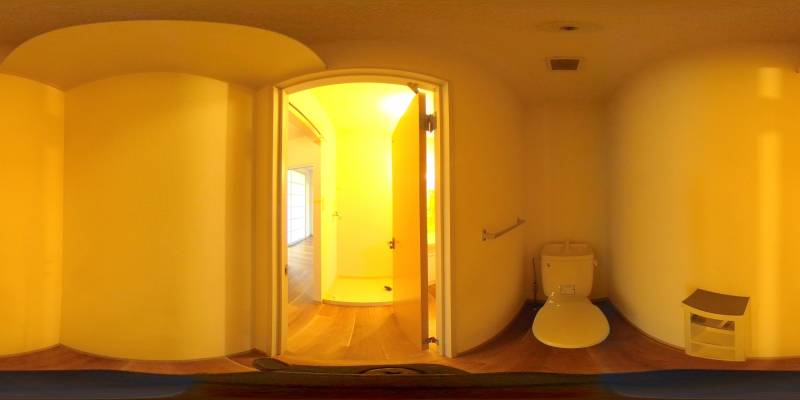 パノラマ画像トイレ