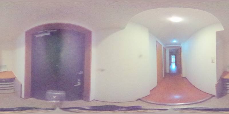 パノラマ画像玄関