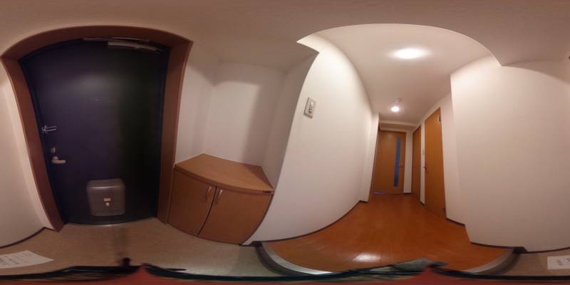 パノラマ画像玄関