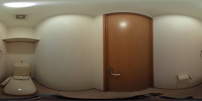 パノラマ画像トイレ