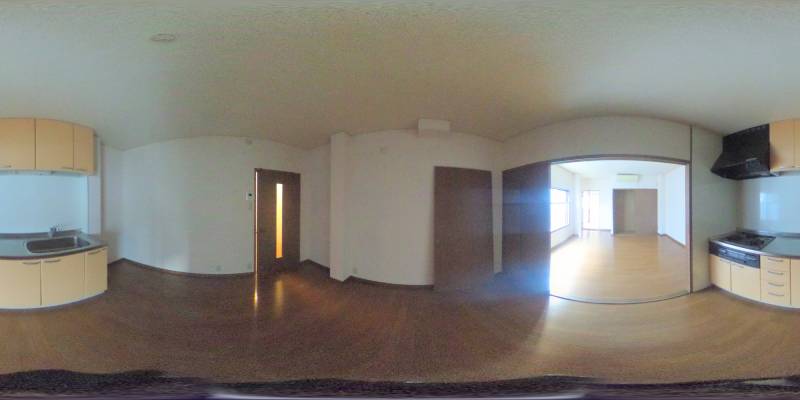 パノラマ画像リビング