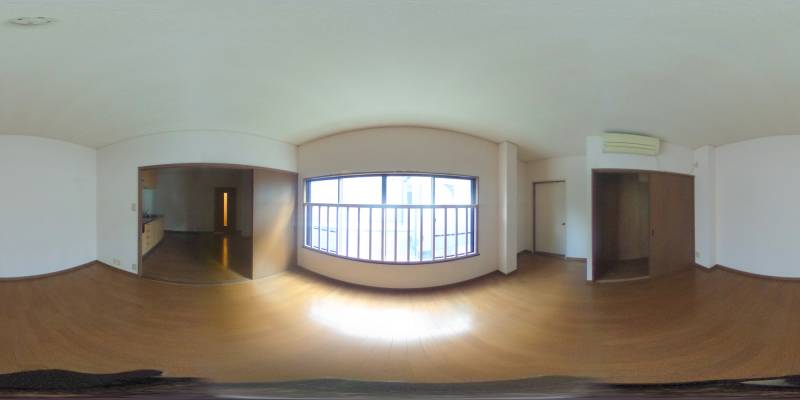 パノラマ画像洋室