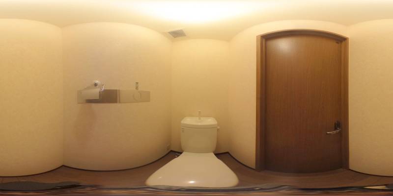 パノラマ画像トイレ