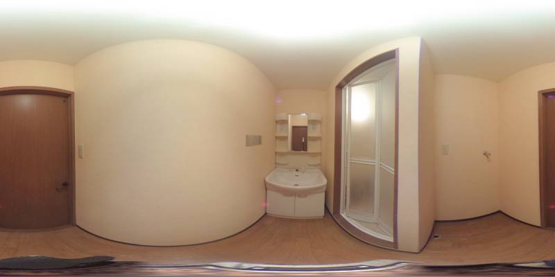 パノラマ画像洗面所