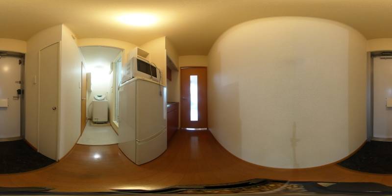 パノラマ画像玄関