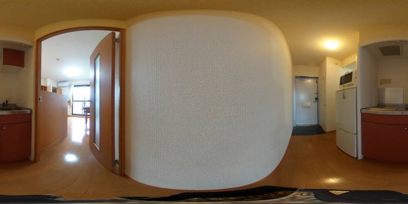 パノラマ画像キッチン