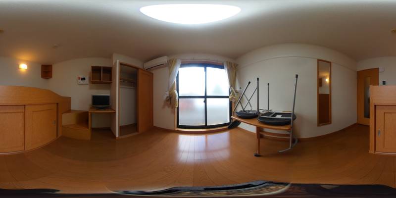 パノラマ画像洋室