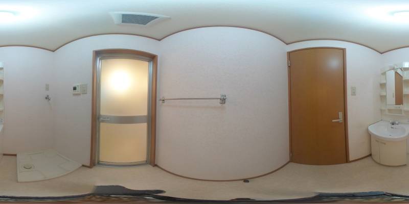 パノラマ画像洗面所