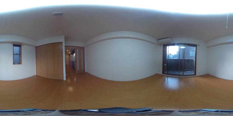 パノラマ画像洋室