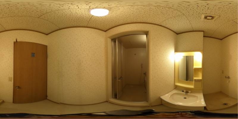 パノラマ画像洗面所