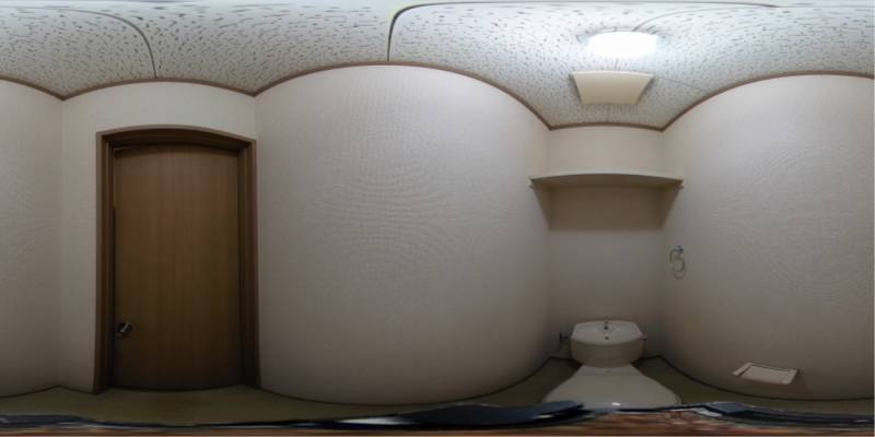 パノラマ画像トイレ