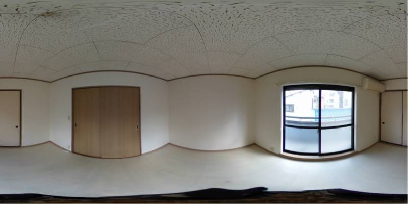 パノラマ画像洋室