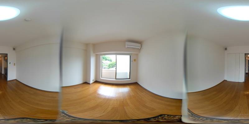 パノラマ画像洋室