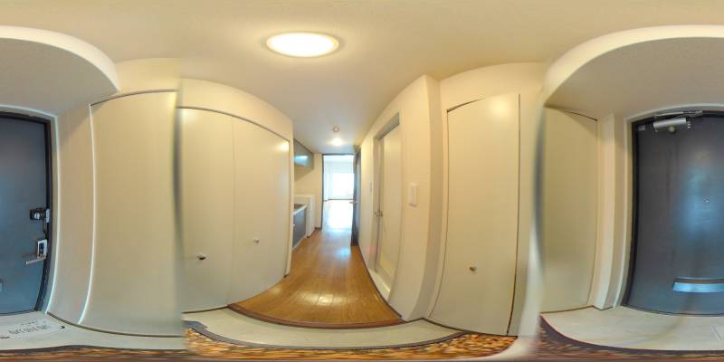 パノラマ画像玄関