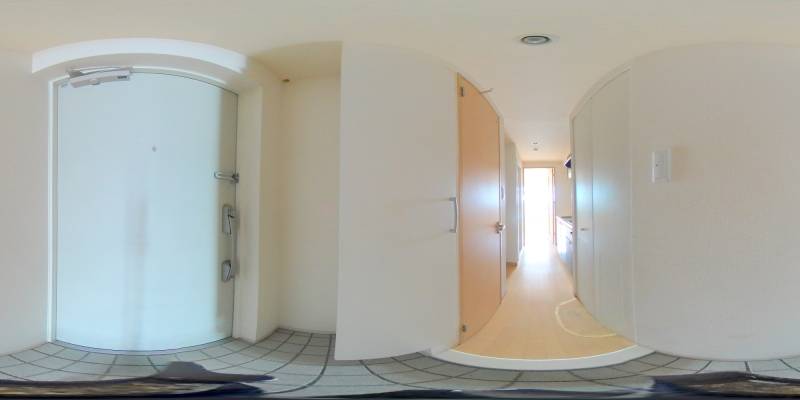 パノラマ画像玄関