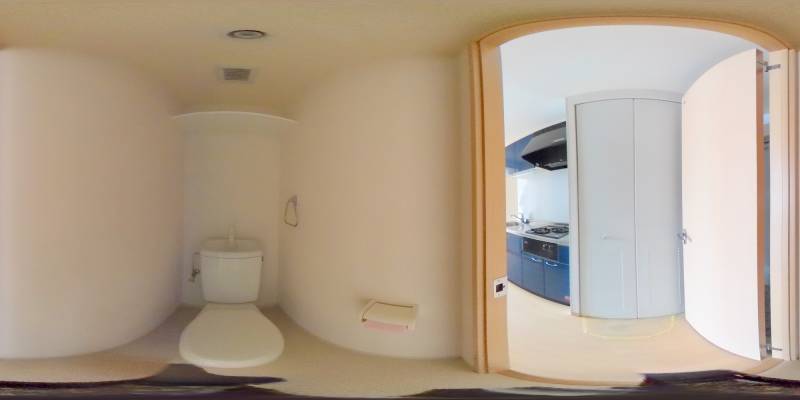 パノラマ画像トイレ