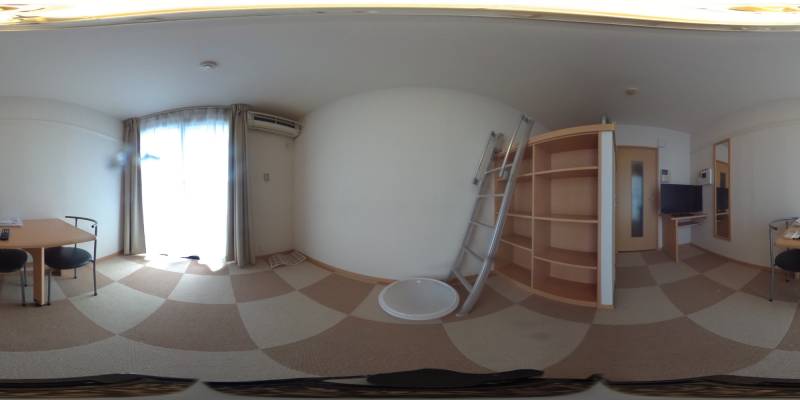 パノラマ画像洋室