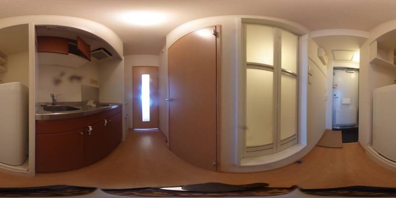 パノラマ画像玄関