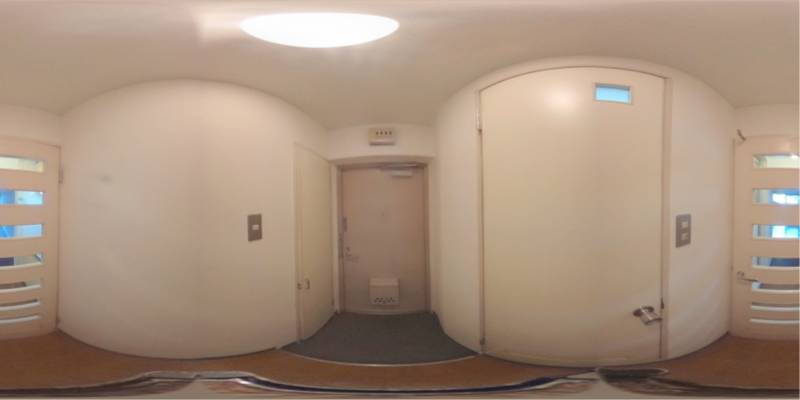 パノラマ画像玄関