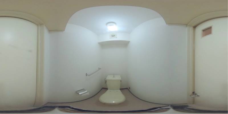 パノラマ画像トイレ