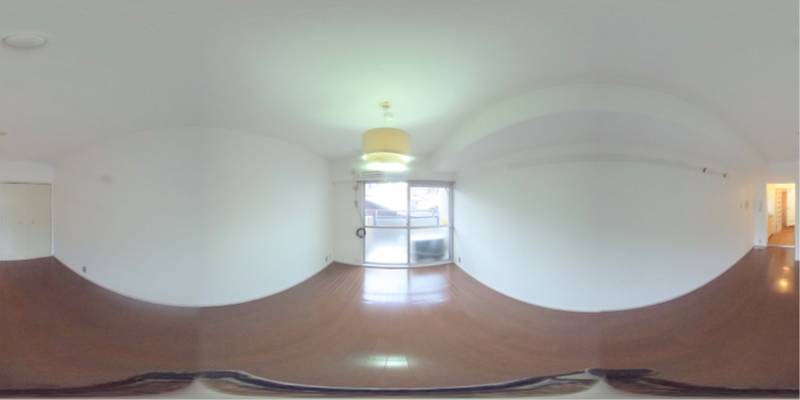 パノラマ画像洋室