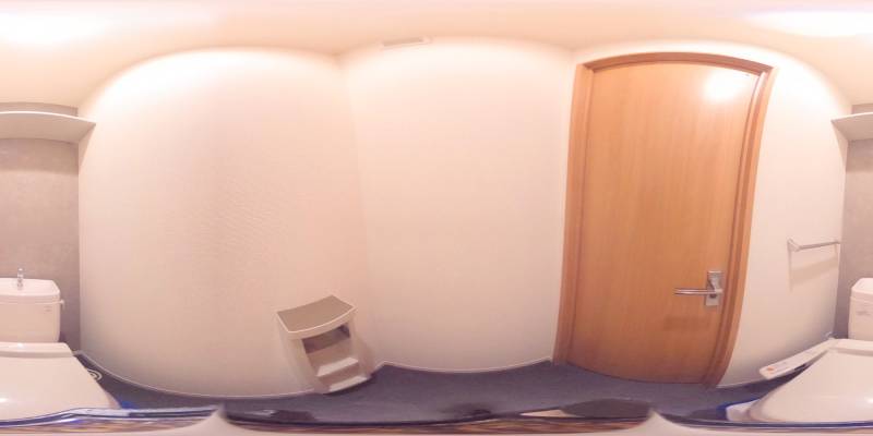 パノラマ画像トイレ