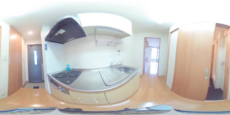 パノラマ画像キッチン