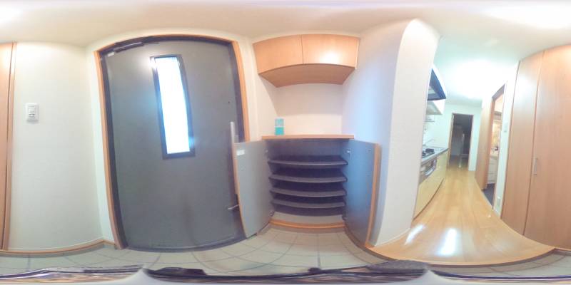 パノラマ画像玄関