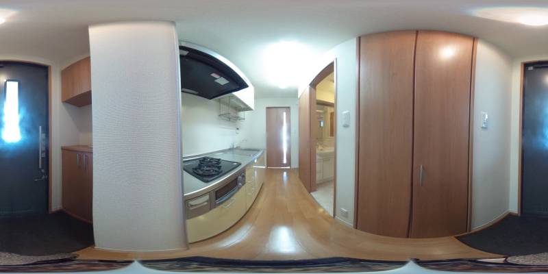 パノラマ画像玄関