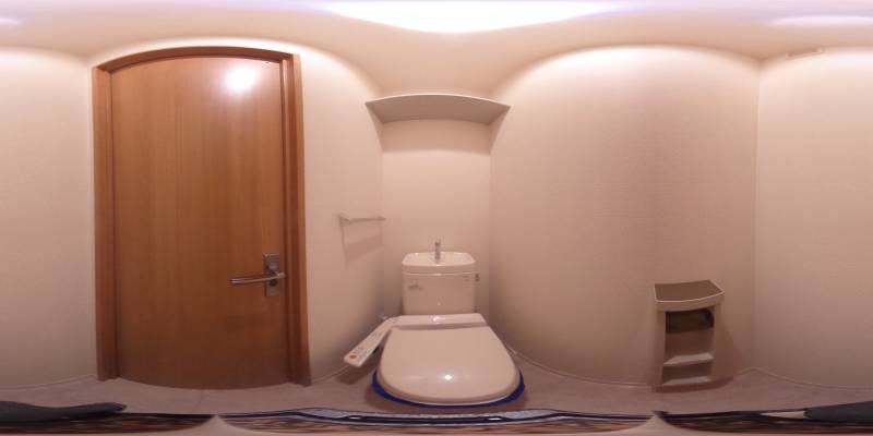 パノラマ画像トイレ