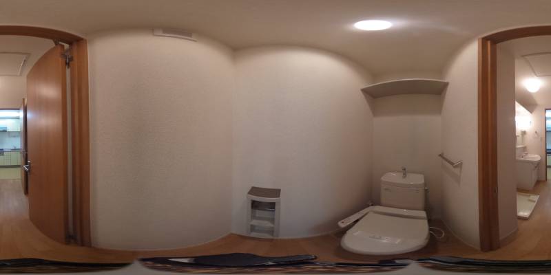 パノラマ画像トイレ