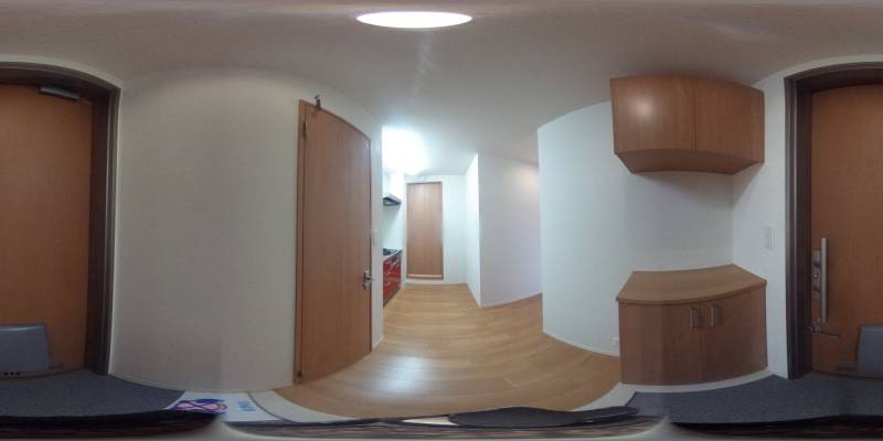 パノラマ画像玄関