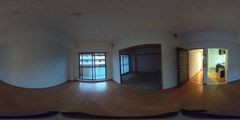 パノラマ画像洋室