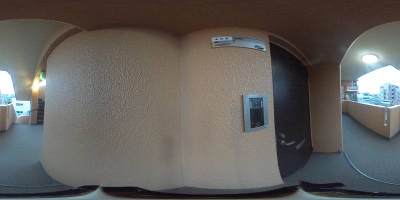 パノラマ画像玄関