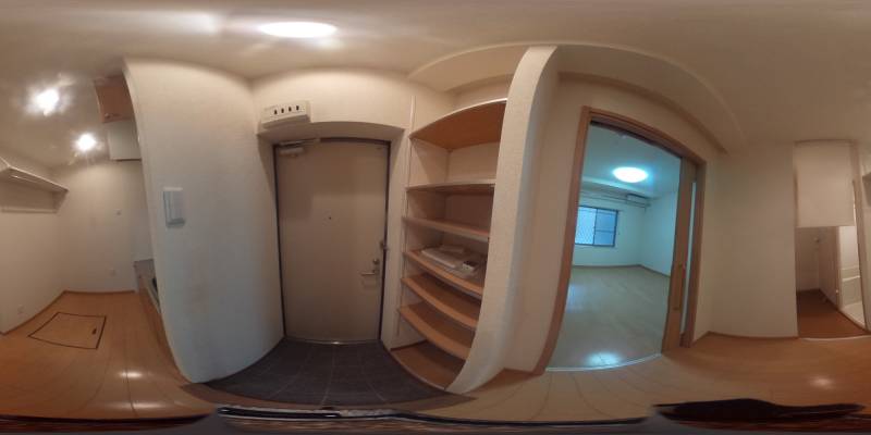 パノラマ画像玄関