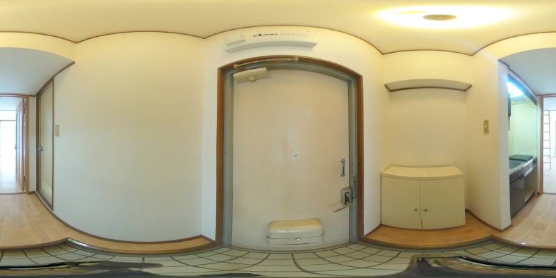 パノラマ画像玄関