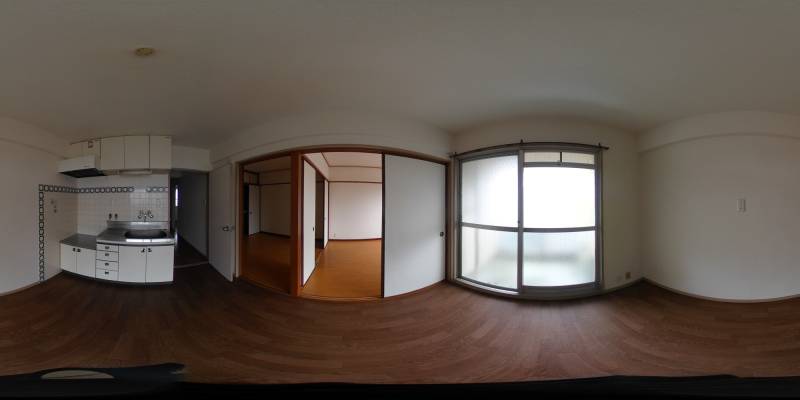 パノラマ画像リビング