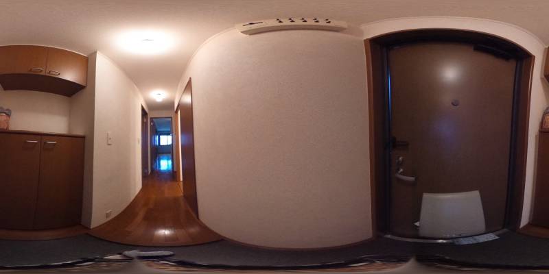 パノラマ画像玄関