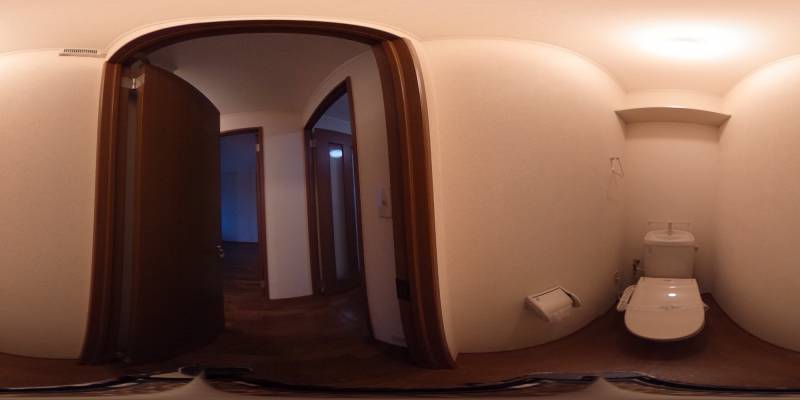 パノラマ画像トイレ