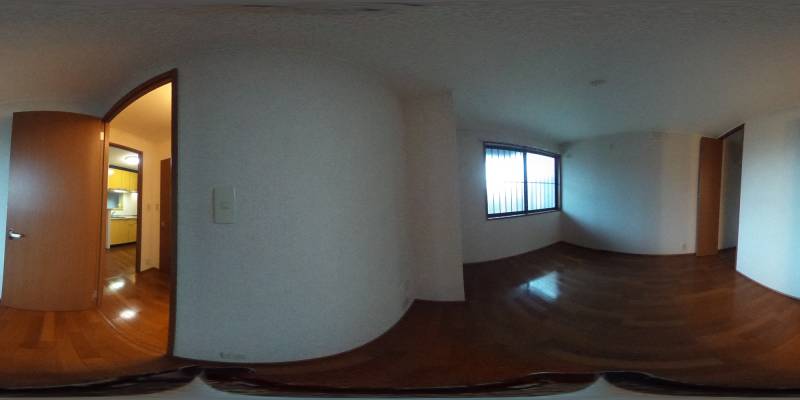 パノラマ画像洋室