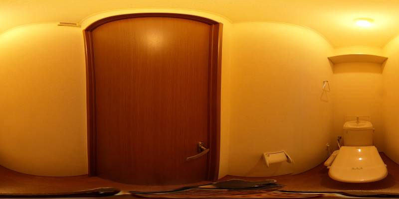 パノラマ画像トイレ